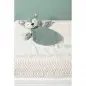 Mobile Preview: Jollein River knit Strick Schnullertuch Babyspielzeug Greifring Rehlein Schmusetuch gruun 041-001-65323